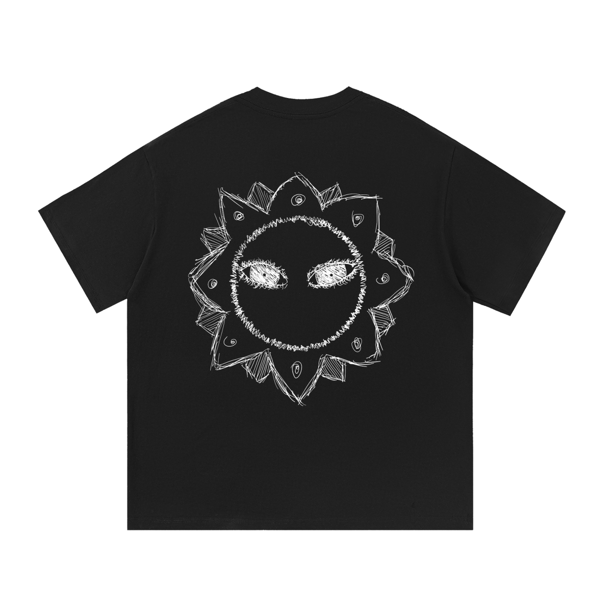 HELLO SUN BLACK TEE
